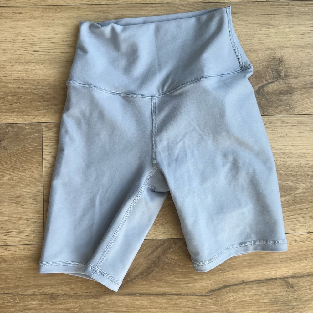 Abercrombie & Fitch Light Blue Bike Shorts